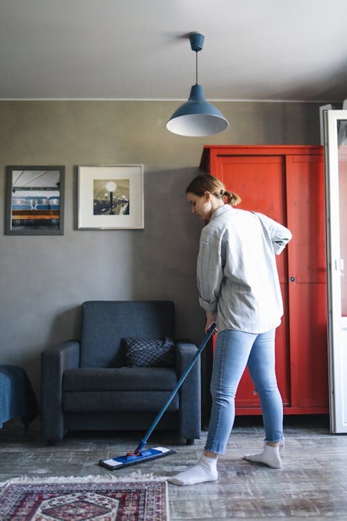 Regular home cleaning service
